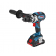 BOSCH GSR 18V-110 C gręžtuvas - suktuvas 2x4  Ah ProCore L-Boxx